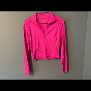 Luxletic Lilly 1/2 Zip Crop